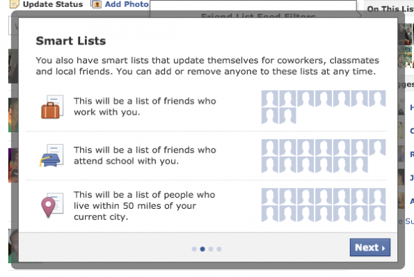 Cómo configurar listas en Facebook