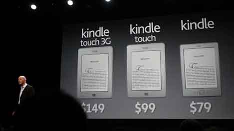 Los nuevos juguetes de Amazon: Kindle Fire y Touch