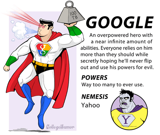 Liga Justicia Internet: Google