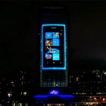 Nokia Lumia ilumina el edificio Millbank de Londres