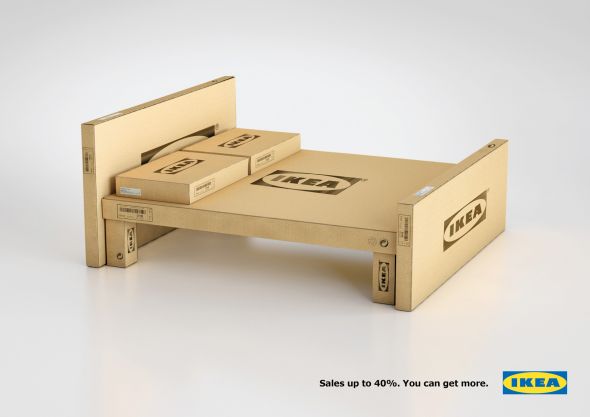 Campaña de Ikea para ofrecer sus rebajas