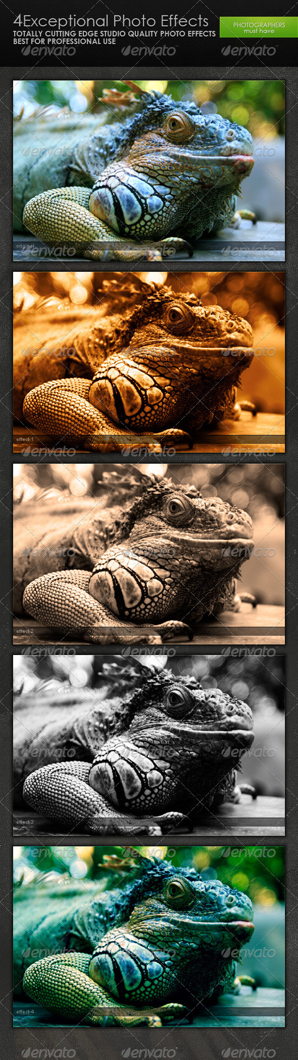 Descarga excepcional efectos fotográficos en GraphicRiver - Envato