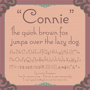 Connie Fuentes True Type
