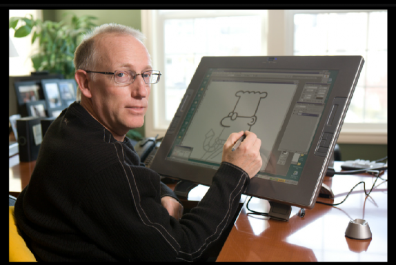 De lo análogo a lo digital con Scott Adams, el creador del cómic Dilbert