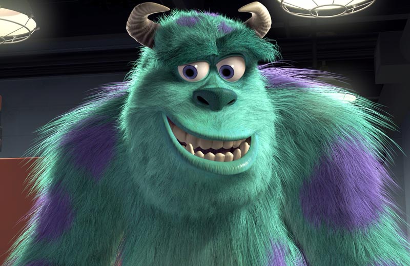 Cómo se anima a un monstruo peludo en Pixar