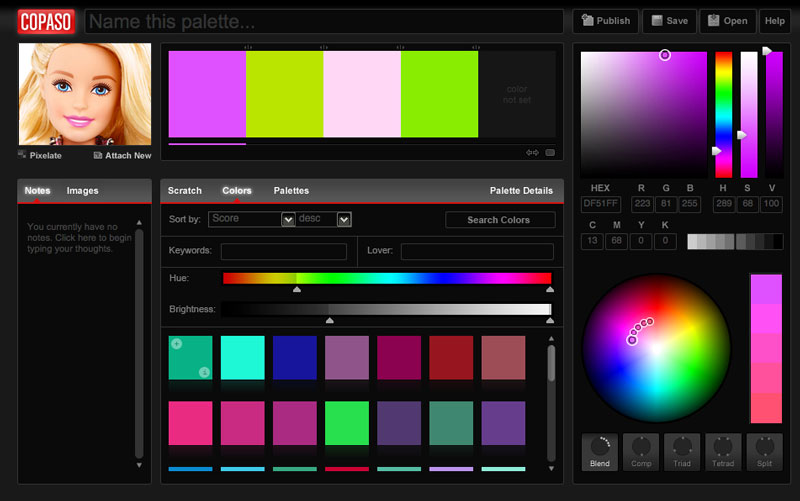 20 Herramientas para crear paletas de colores para Diseñadores Web y Gráficos