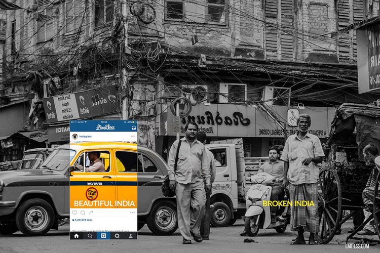 Broken India; La otra cara de India en Instagram