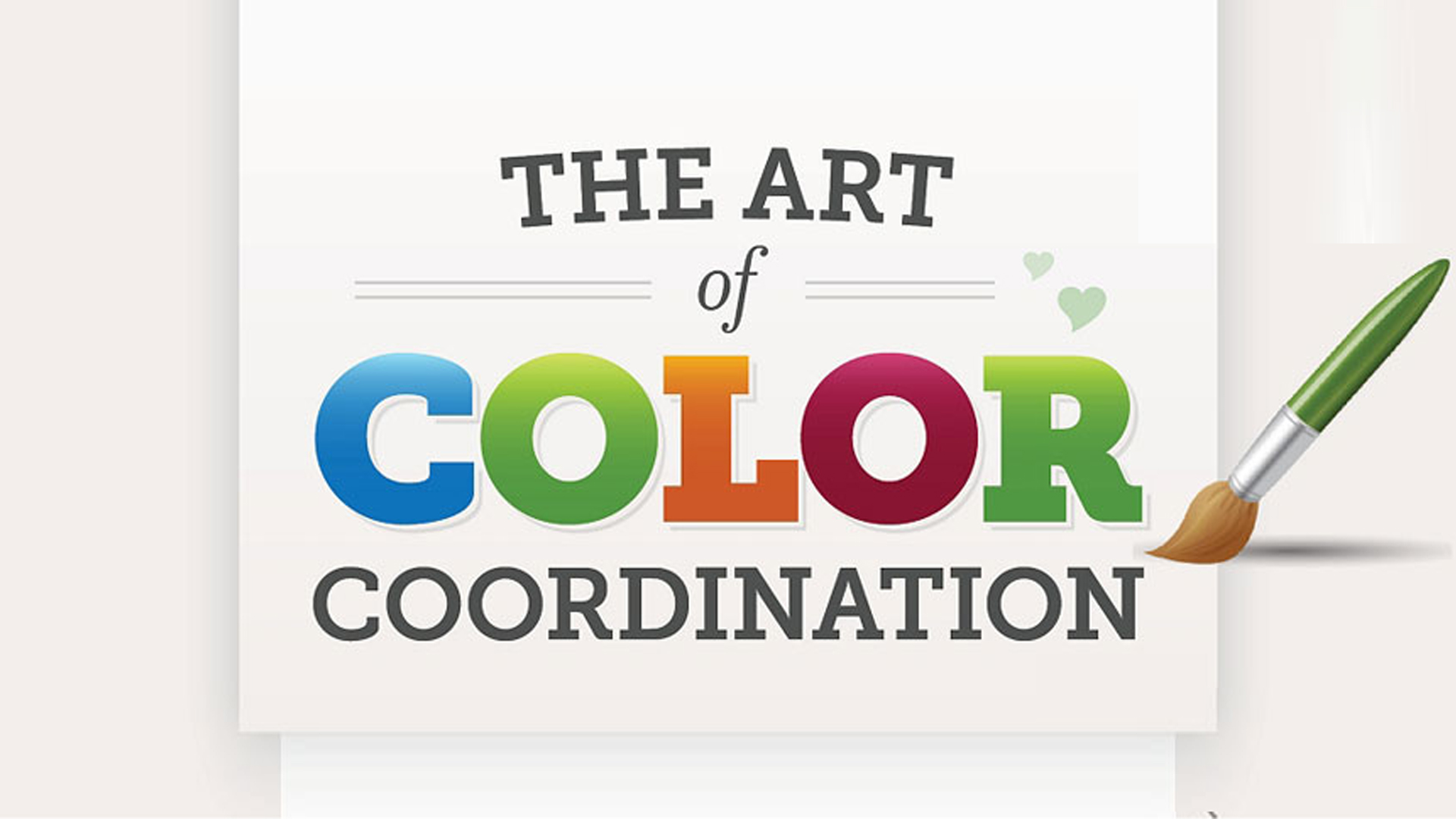 El arte de coordinar los colores