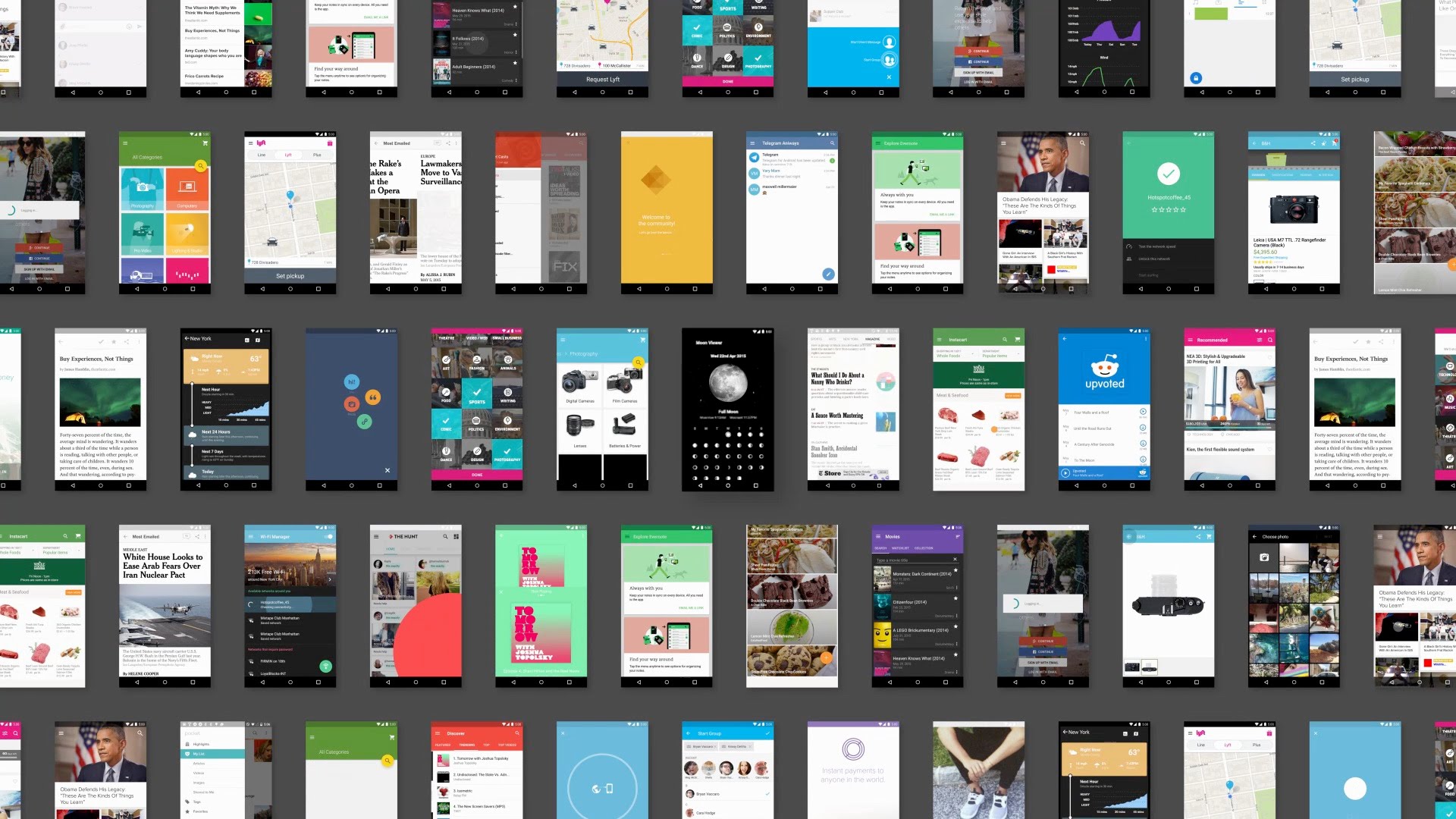 Google Material Design Awards – Ganadores