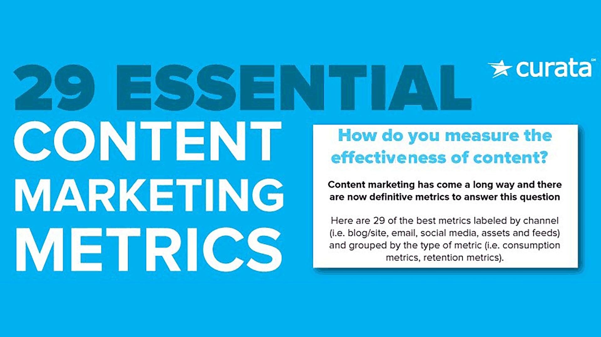 Métricas esenciales de Content Marketing