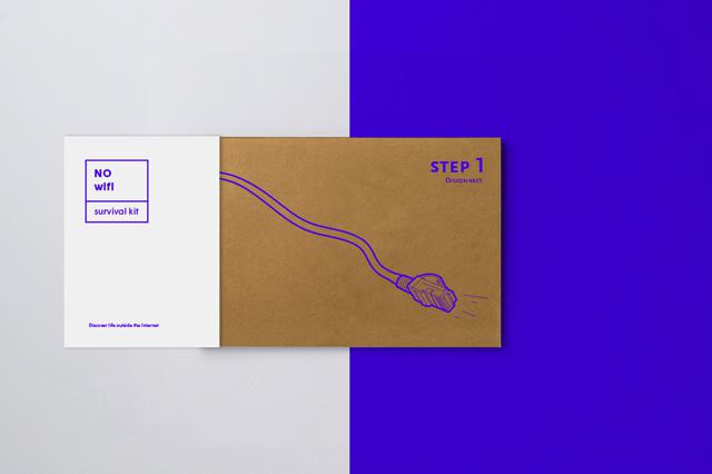 No WiFi Survival Kit de la diseñadora Nora Kaszanyi