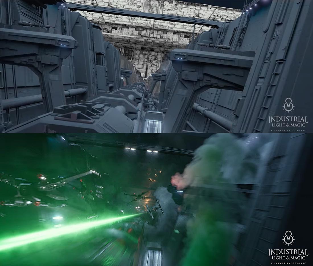 Los efectos visuales de Star Wars: El despertar de la fuerza