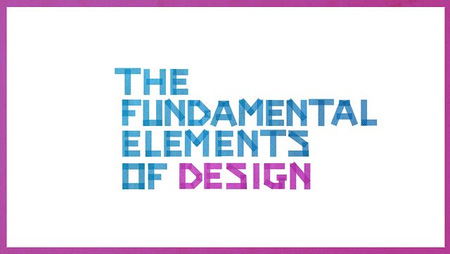 Los Elementos Fundamentales del Diseño por Erica Gorochow