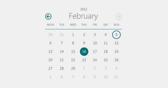 Diseño Calendario Gratis en PSD