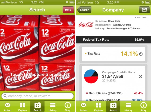 BizzVizz, una app que informa de la financiación de tus marcas a los partidos políticos