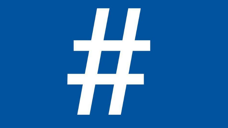 El hashtag de Twitter, ahora en Facebook